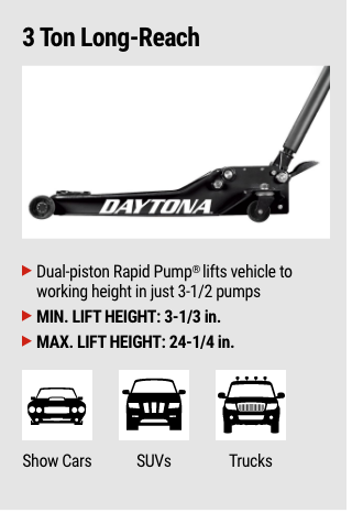 DAYTONA 3 Ton Long-Reach