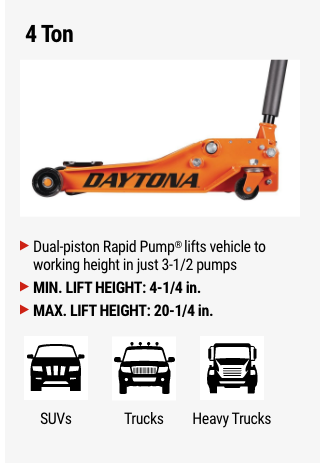 DAYTONA 4 Ton