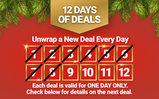 12 Days of Deals: Unwrap a New Deal Every Day
