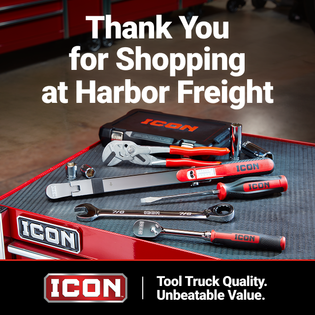 Thank You for Shopping at Harbor Freight