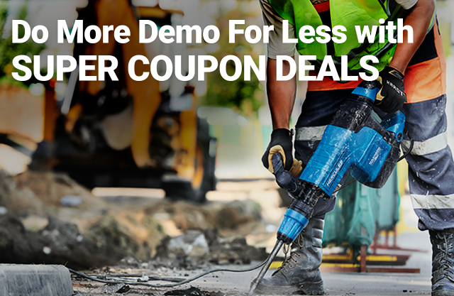 Do More Demo For Less with SUPER COUPON DEALS