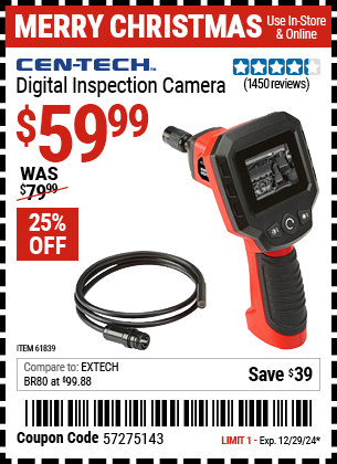 CEN-TECH Digital Inspection Camera