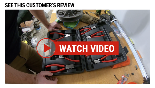 ICON: Precision Snap Ring Pliers, 8 Piece - video