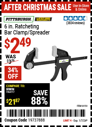 25 ft. Drain Cleaner With Drill Attachment for $12.99 – Harbor Freight  Coupons