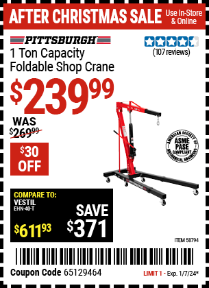 25 ft. Drain Cleaner With Drill Attachment for $12.99 – Harbor Freight  Coupons