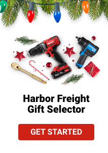 Harbor Freight Gift Selector - Get Started
