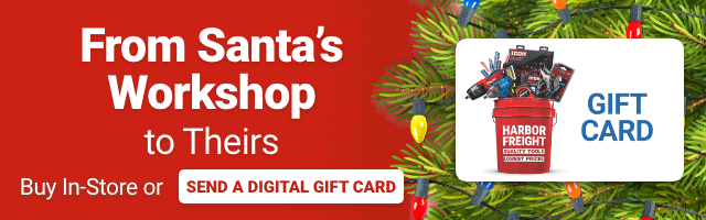 From Santa's Workshop to Theirs - Buy In-Store or SEND A DIGITAL GIFT CARD