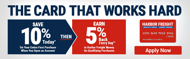 SAVE AN EXTRA 10% OFF. EARN 5% Back Every Day - Apply Now