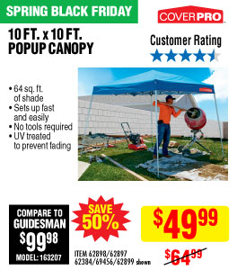 View 10 ft. x 10 ft. Pop-Up Canopy