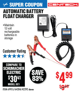 View Automatic Battery Float Charger