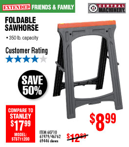 Foldable Sawhorse
