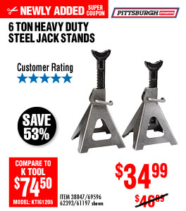 6 ton Steel Jack Stands