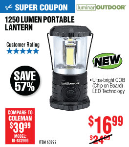 View 1250 Lumen Portable Lantern