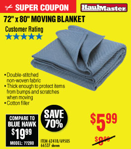 View 72 in. x 80 in. Moving Blanket