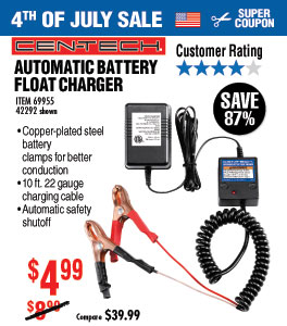 Automatic Battery Float Charger