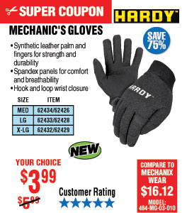Mechanic's Gloves Large