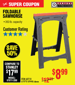Foldable Sawhorse
