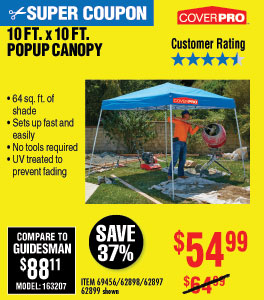 10 ft. x 10 ft. Popup Canopy