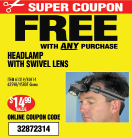 Swivel Lens Headlamp