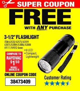 3-1/2 in. Mini Flashlight
