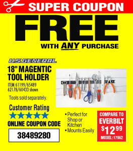 18 in. Magnetic Tool Holder