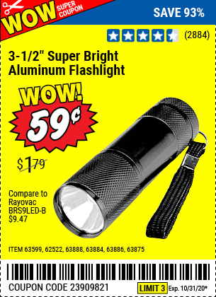 3-1/2 in. LED Mini Flashlight