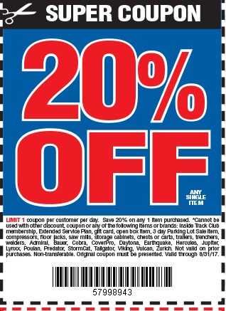 digital savings and coupons from harbor freight