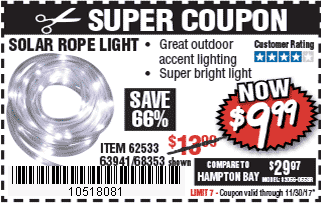 Digital Savings and Coupons from Harbor Freight