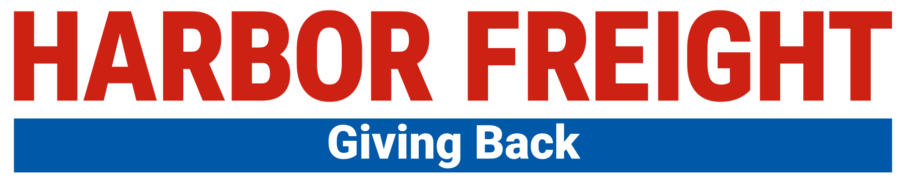 Harbor Freight Giving Back Logo