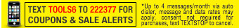 Text us to receive coupons and sales alerts