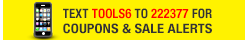 Text us to receive coupons and sales alerts