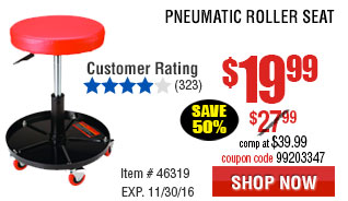 Pneumatic Roller Seat