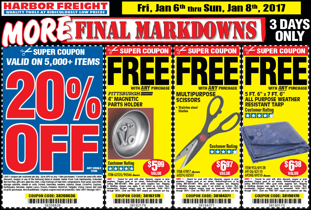 Harbor Freight Tools – Quality Tools at Discount Prices ...