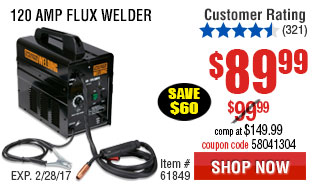 harbor freight flux welder harbor freight flux welder