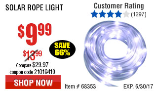 SOLAR ROPE LIGHT