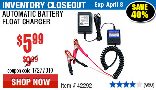 Automatic Battery Float Charger