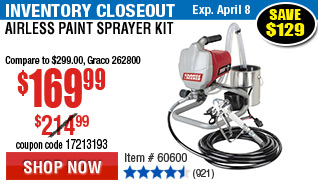Airless Paint Sprayer Kit