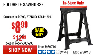 Foldable Sawhorse