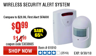 Wireless Security Alert System