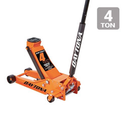 Daytona Jack 4 ton Professional Rapid Pump® Floor Jack, Orange