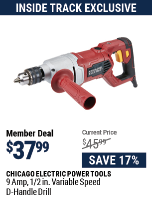 9 Amp 1/2 in. Variable Speed D-Handle Drill