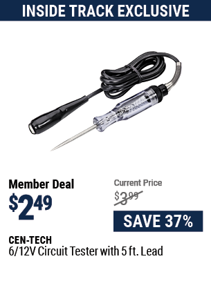 6/12V Circuit Tester with 5 ft. Lead