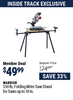 350 lb. Folding Miter Saw Stand for Saws Up to 10 in.