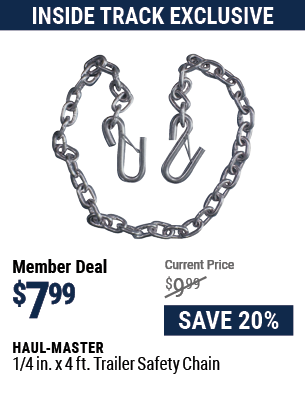 1/4 in. x 4 ft. Trailer Safety Chain