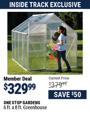 6 ft. x 8 ft. Greenhouse
