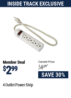4 Outlet Power Strip