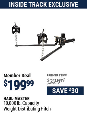 10,000 lb. Capacity Weight-Distributing Hitch