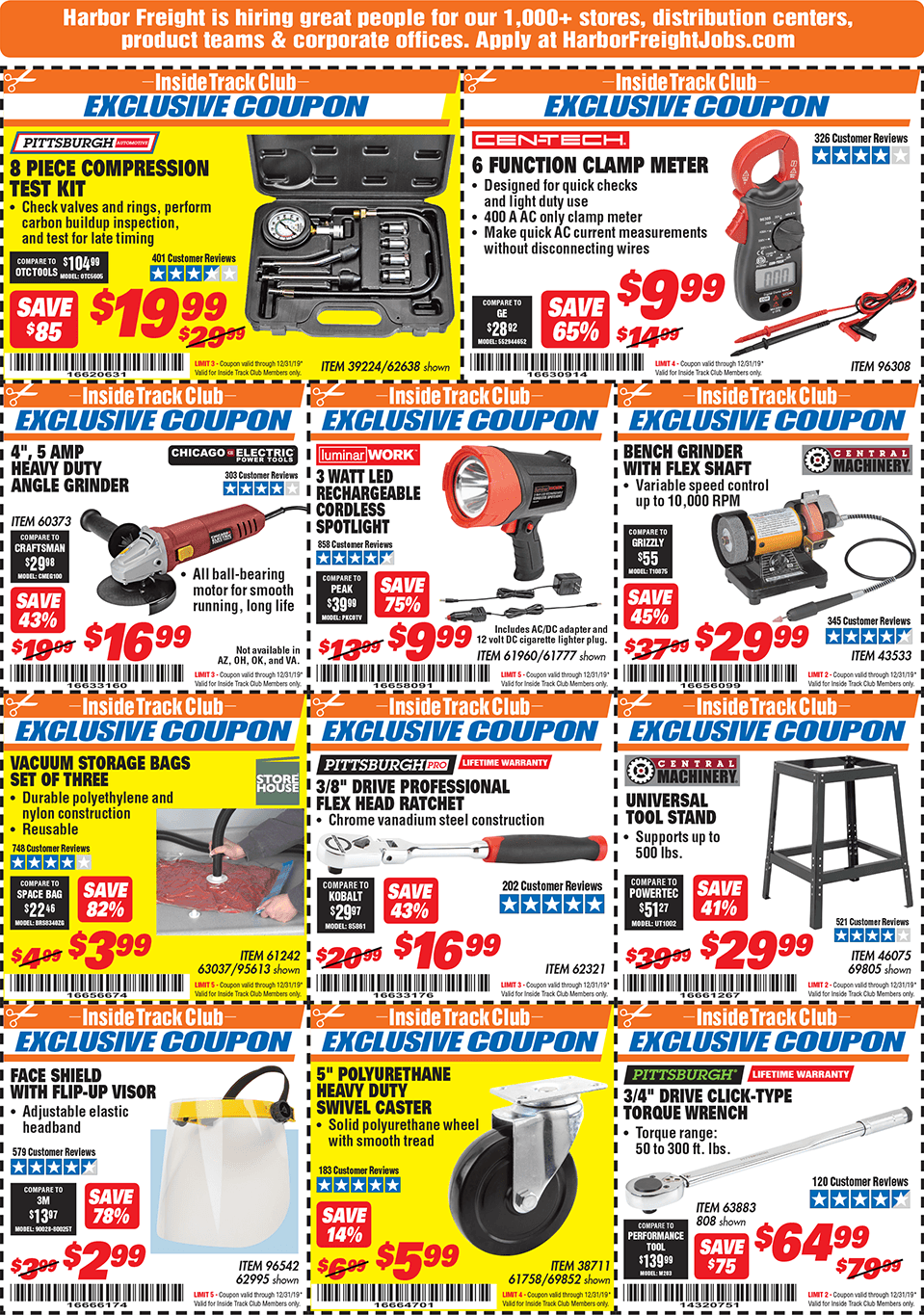 point of sales system at harbor freight tools