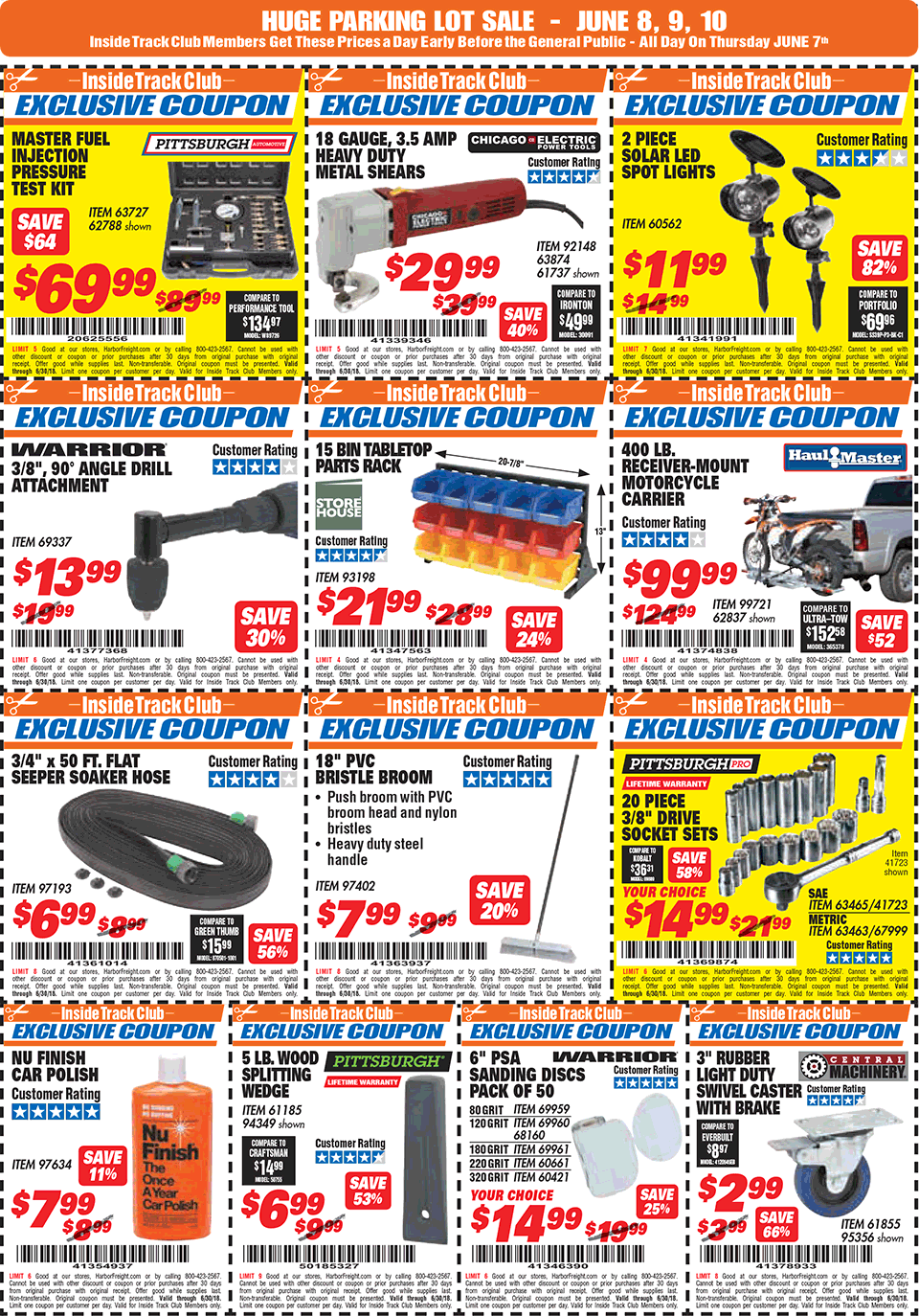 Harbor Freight Coupons, Promo Codes, Deals 2018 - CouponShy