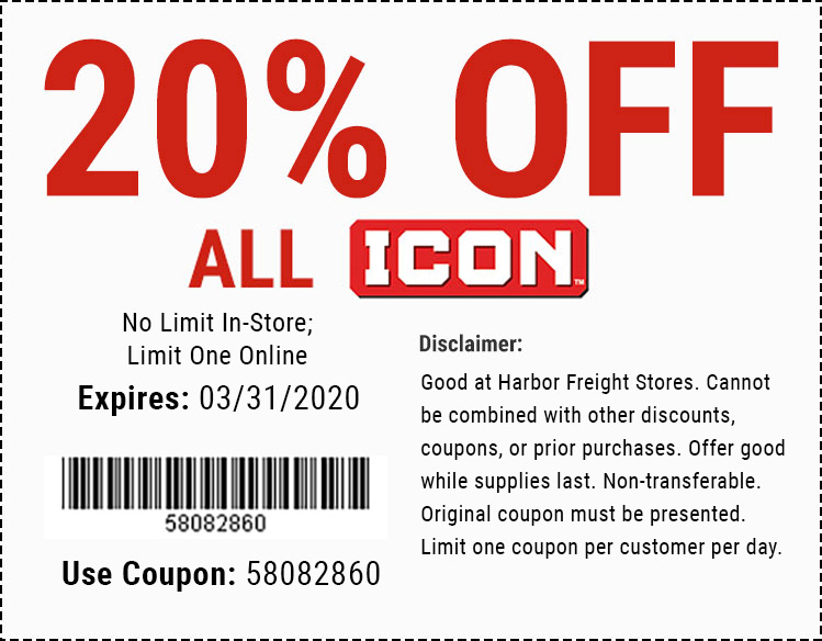 ICON Product Coupon Mobile